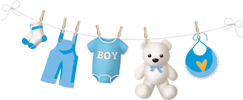 Baby Shower Niño Png - Baby Boy Shower Png