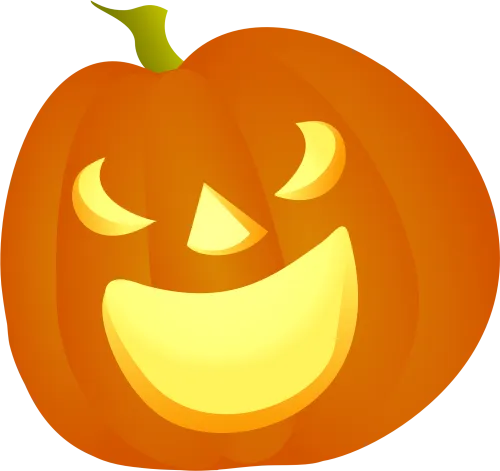 Cute Halloween Pumpkin Png Clipart - Halloween Pumpkin Clipart Png