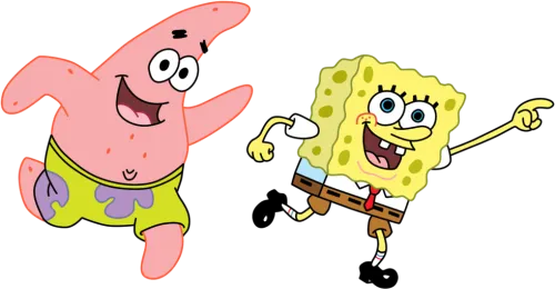 Spongebob Patrick Png Vector - Spongebob Squarepants Spongebob Patrick