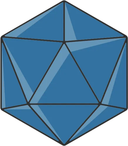 20-sided Dice - 20 Sided Dice Png