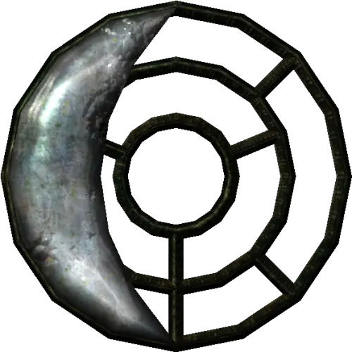 Crescent Moon Crest - Token Coin Icon