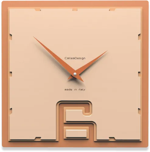 Picture Of Callea Design Modern Wall Clock Breath Pink - Clock