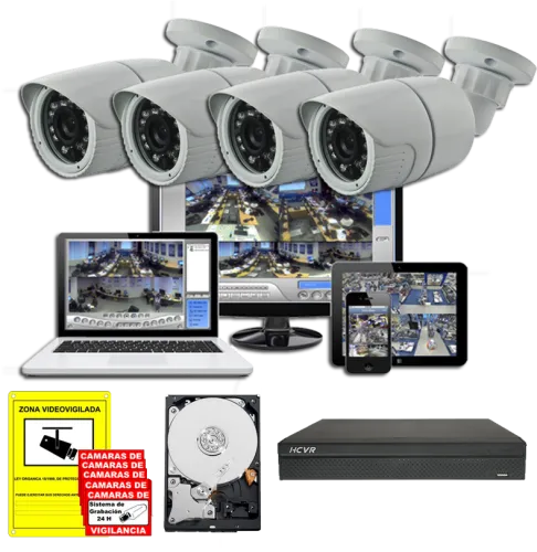 Videovigilancia Y Seguridad En Todoelectronica - Sistema De Camaras De Vigilancia