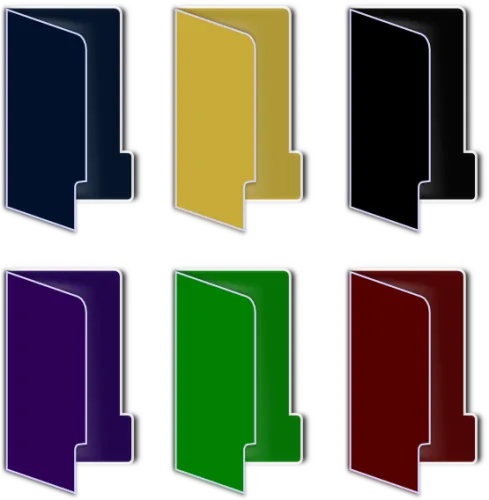 Geek Folder Icon Color Color Folder Icons 555px - Windows 10 Free Folder Icons