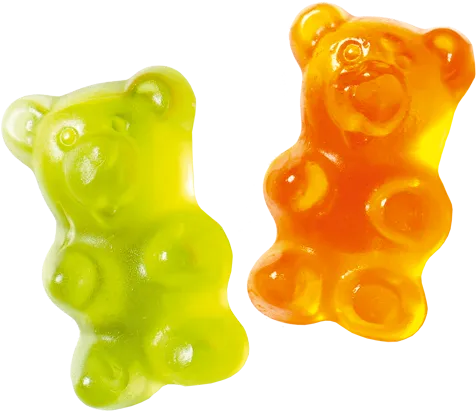 Gummy Bear Gummi Candy Jelly Babies Gelatin Dessert - Transparent Gummy Bear Png