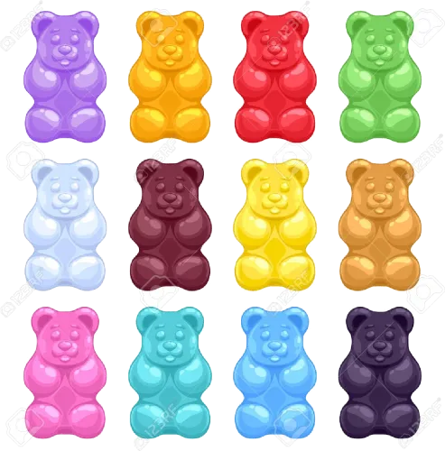 Gummy Bear Bears Clipart Transparent Png - Gummy Bear Clipart Free