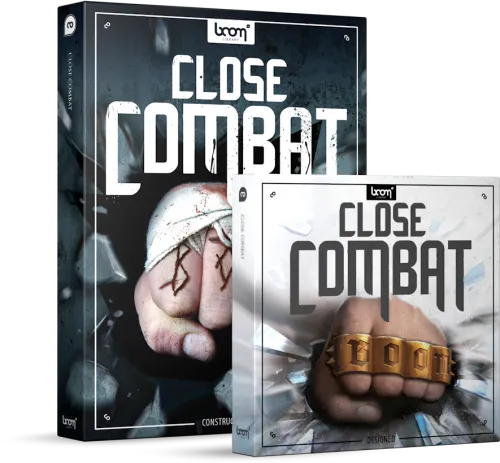 Close Combat Fight Sound Effects Library Product Box - Boom Library Close Combat Bundle