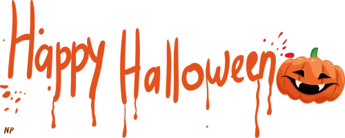 Happy Halloween Pumpkin Png - Transparent Png Happy Halloween Graphics Transparent