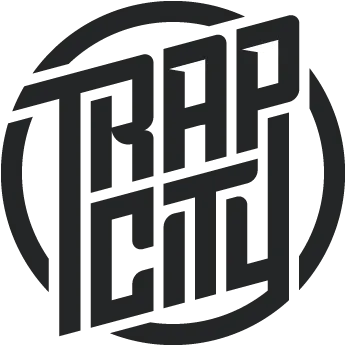 Trap City Proposal Design Typogaphy Circle Trapcity - Trap City Logo Png