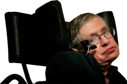 Transparent Stephen Hawking Png