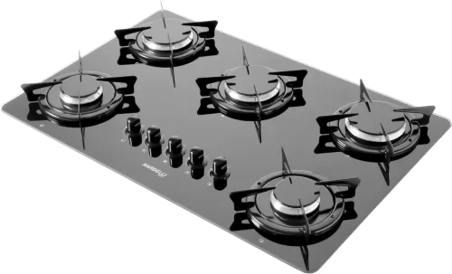 Transparent Stove Clipart Black And White - Transparent Gas Stove Png
