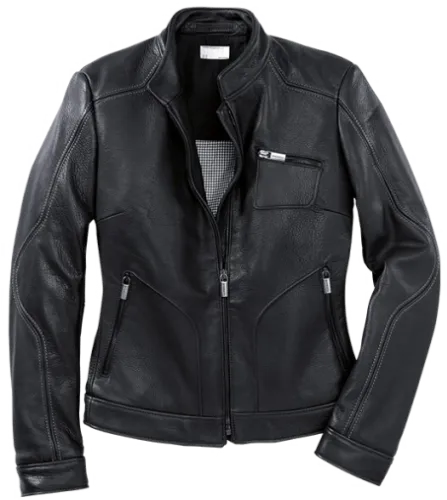 Leather Vector Vintage - Womens Leather Jacket Png