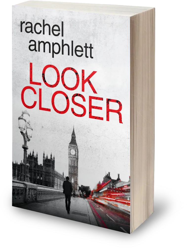 Book Cover For Crime Thriller Look Closer By Rachel - Book Cover Look