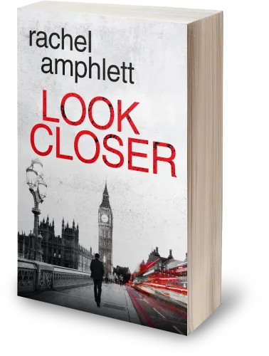 Book Cover For Crime Thriller Look Closer By Rachel - Book Cover Look