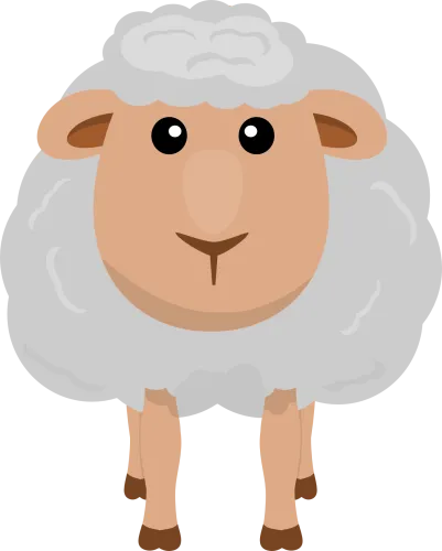 Sheep Clipart Printable Pencil And In Color Sheep - Clipart Transparent Background Sheep