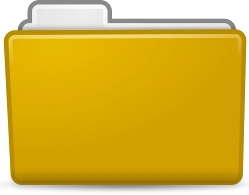 Yellow Folder Icon Clip Arts - Yellow Folder Clip Art