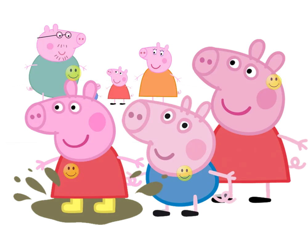 Peppa Pig And Family Wallpapers Hd - Peppa Pig And George Clipart