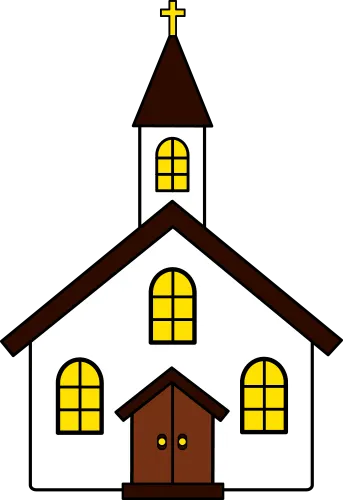 Christian Church Cartoon Baptist Church Clip Art - Church Clipart