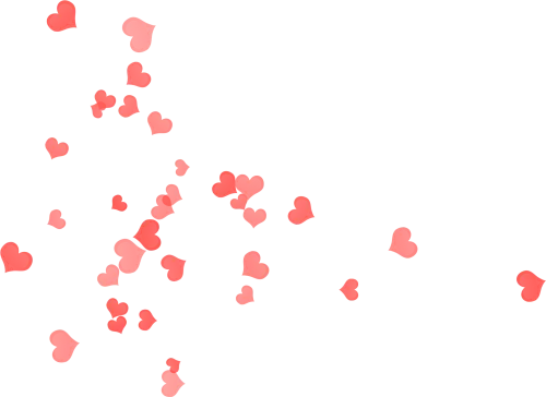 Floating Hearts Png Download - Floating Hearts