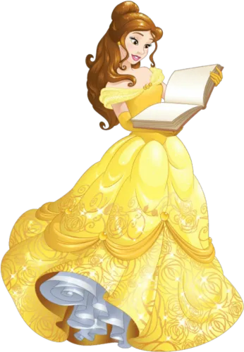 Belle Background Png - Cartoon Belle Beauty And The Beast