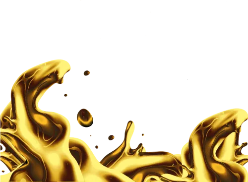 Isolated Liquid Gold Splash Png Free - Liquid Gold Splash Png