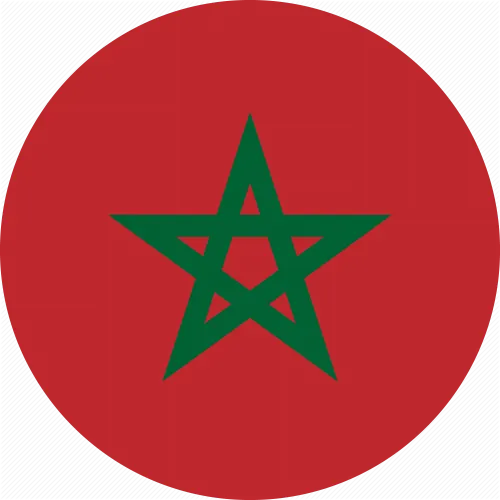 Morocco Flag Png - Circle