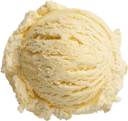 Ice Cream Milk Flavor Vanilla - Vanilla Ice Cream Scoop Png