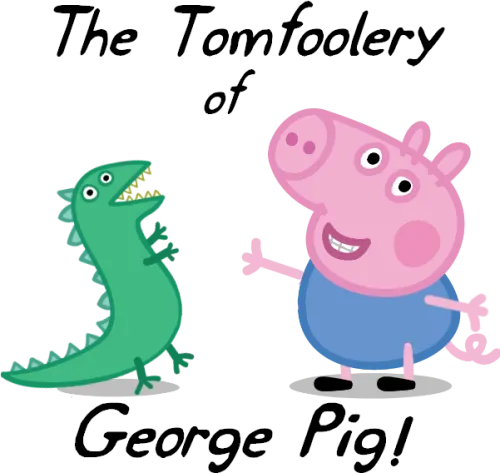Peppa Pig Fanon Wiki - George Pig With Dinosaur