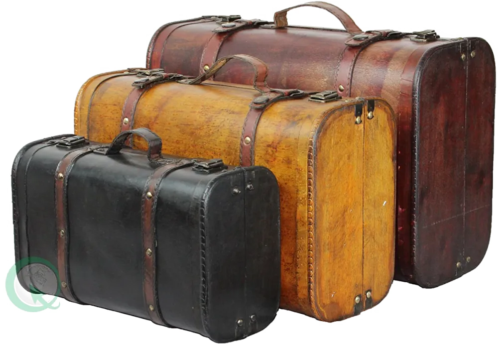 Transparent Suitcase Png - Vintage Suitcase On Mountain