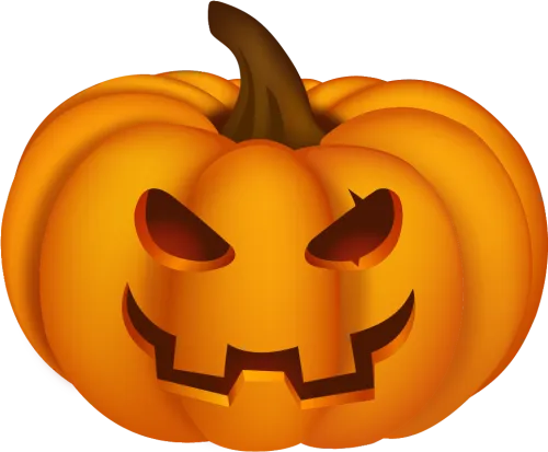 Free Halloween Pumpkin Icon 01 - Halloween Pumpkin Vector Png