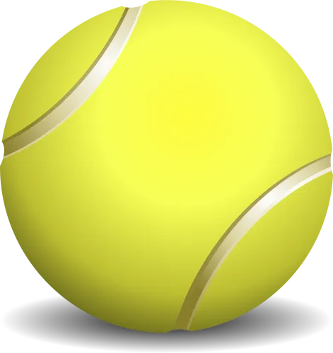 Tennis Ball Png Pic - Clip Art Tennis Ball
