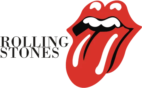 Clip Art Rolling Stones Png - Rolling Stones Logo Name