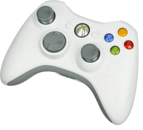 Xbox 360 Wireless Controller White - Original Xbox 360 Wireless Receiver