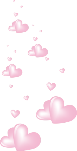 #pink #hearts #heart #love #floating - Floating Pink Hearts Clipart
