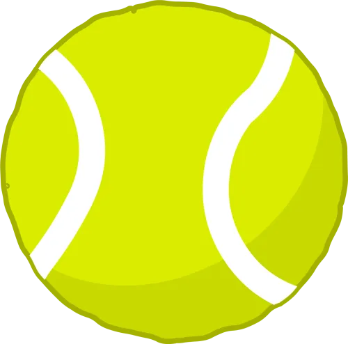 Tennis Ball Icon - Battle For Dream Island Tennis Ball