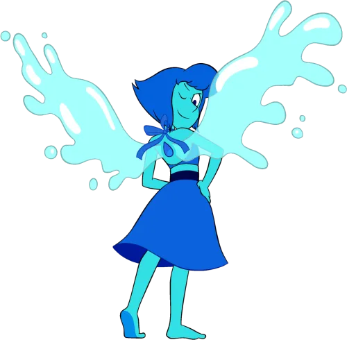 Here Is A Transparent Lapis Lazuli The New Crystal - Steven Universe Lapis Lazuli The New Crystal Gems