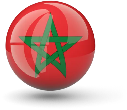 Download Flag Icon Of Morocco At Png Format - Morocco Flag Circle Png