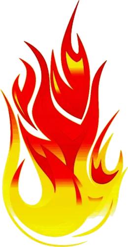Fire Flames Clipart Grill Flame X Transparent Png - Flame Icon